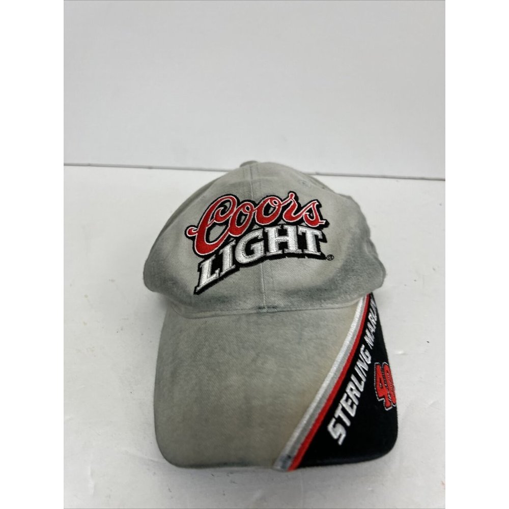 COORS LIGHT NASCAR RACING #40 STERLING MARLIN  Hat Cap Beer Rare